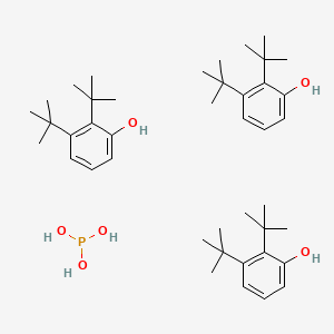 2,3-Ditert-butylphenol;phosphorous acid