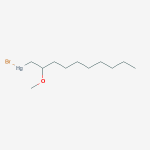 Bromo(2-methoxydecyl)mercury