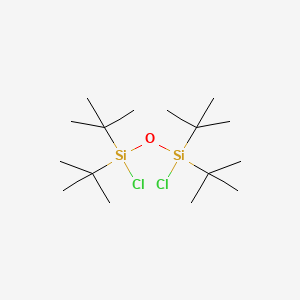 molecular formula C16H36Cl2OSi2 B14297415 1,1,3,3-Tetra-tert-butyl-1,3-dichlorodisiloxane CAS No. 117559-35-0