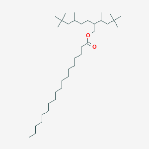 2-(4,4-Dimethylpentan-2-YL)-5,7,7-trimethyloctyl octadecanoate