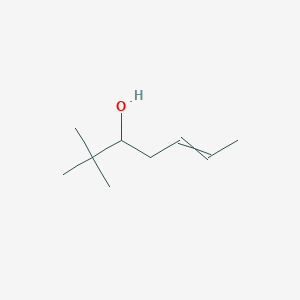 2,2-Dimethylhept-5-en-3-ol