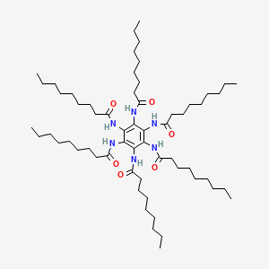 N,N',N'',N''',N'''',N'''''-(Benzene-1,2,3,4,5,6-hexayl)hexanonanamide