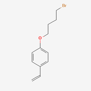 1-(4-Bromobutoxy)-4-ethenylbenzene