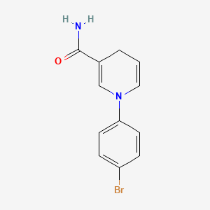 1-(4-Bromophenyl)-1,4-dihydropyridine-3-carboxamide