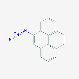 molecular formula C16H9N3 B14297521 Pyrene, 4-azido- CAS No. 114049-41-1