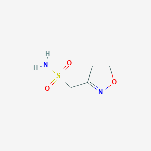 B1429758 1,2-Oxazol-3-ylmethanesulfonamide CAS No. 1375473-84-9