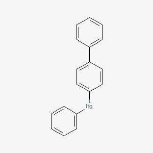 ([1,1'-Biphenyl]-4-yl)(phenyl)mercury