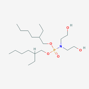 Bis(2-ethylhexyl) N,N-bis(2-hydroxyethyl)phosphoramidate