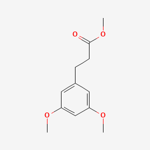 molecular formula C12H16O4 B1429764 甲基3-(3,5-二甲氧基苯基)丙酸酯 CAS No. 886-51-1