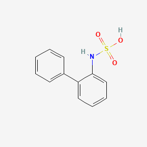 molecular formula C12H11NO3S B14297641 [1,1'-Biphenyl]-2-ylsulfamic acid CAS No. 114480-20-5