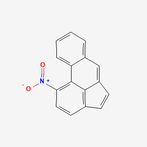 molecular formula C16H9NO2 B14297699 Nitroacephenanthrylene CAS No. 114790-09-9