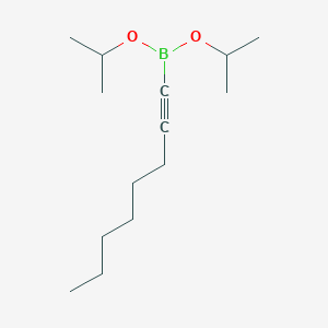 Boronic acid, 1-octynyl-, bis(1-methylethyl) ester