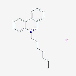 5-Heptylphenanthridin-5-ium iodide