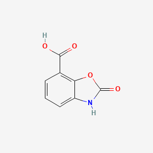 molecular formula C8H5NO4 B1429776 2-氧代-2,3-二氢-1,3-苯并噁唑-7-羧酸 CAS No. 141940-33-2