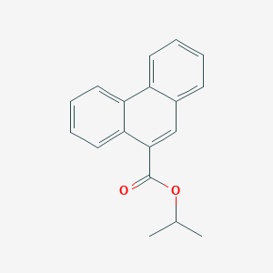 9-Phenanthrenecarboxylic acid, 1-methylethyl ester