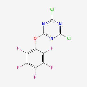 2,4-Dichloro-6-(pentafluorophenoxy)-1,3,5-triazine