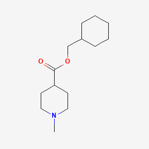 Cyclohexylmethyl 1-methylpiperidine-4-carboxylate