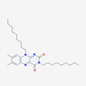 7,8-Dimethyl-3,10-dinonylbenzo[g]pteridine-2,4(3H,10H)-dione