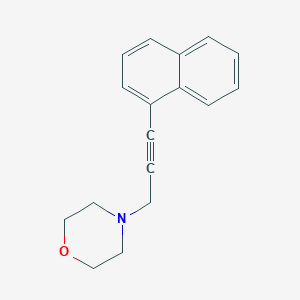 Morpholine, 4-[3-(1-naphthalenyl)-2-propynyl]-