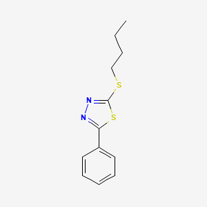 2-(Butylsulfanyl)-5-phenyl-1,3,4-thiadiazole