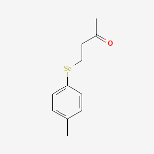 4-[(4-Methylphenyl)selanyl]butan-2-one