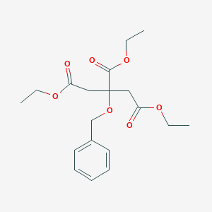 Triethyl 2-(benzyloxy)propane-1,2,3-tricarboxylate