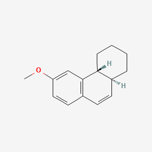 6-Methoxy-trans-1,2,3,4,4a,10a-hexahydrophenanthrene