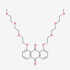 1,8-Bis(2-(2-(2-methoxyethoxy)ethoxy)ethoxy)anthra-9,10-quinone