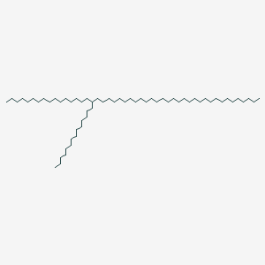 molecular formula C62H126 B14298119 17-Tetradecyloctatetracontane CAS No. 115978-41-1