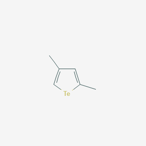 molecular formula C6H8Te B14298179 2,4-Dimethyltellurophene CAS No. 115823-75-1