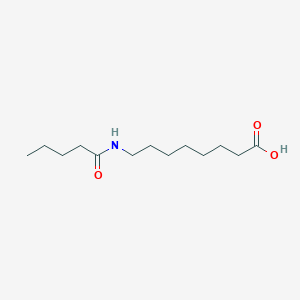 8-(Pentanoylamino)octanoic acid