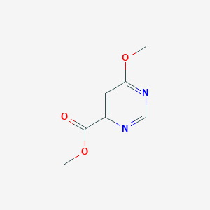 molecular formula C7H8N2O3 B1429821 Methyl 6-methoxypyrimidine-4-carboxylate CAS No. 1244019-84-8