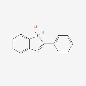 lithium;2-phenyl-1H-inden-1-ide