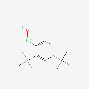 molecular formula C18H30BO B14298261 Hydroxy(2,4,6-tri-tert-butylphenyl)boranyl CAS No. 112506-15-7