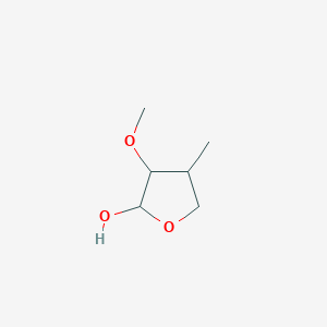 3-Methoxy-4-methyloxolan-2-ol