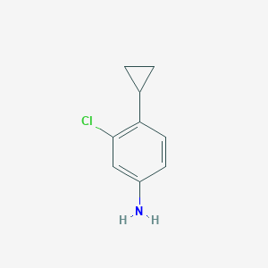 B1429839 3-Chloro-4-cyclopropylaniline CAS No. 1208082-73-8