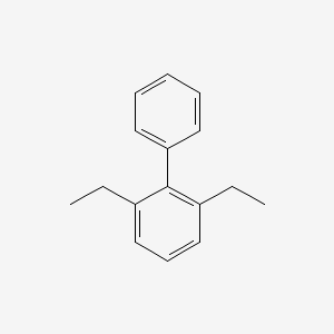 molecular formula C16H18 B14298402 2,6-Diethyl-1,1'-biphenyl CAS No. 112757-50-3