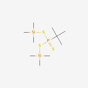 Bis(trimethylsilyl) tert-butylphosphonotrithioate