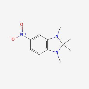 1,2,2,3-Tetramethyl-5-nitro-2,3-dihydro-1H-benzimidazole