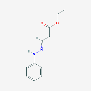 Ethyl 3-(2-phenylhydrazinylidene)propanoate