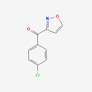 (4-Chlorophenyl)(1,2-oxazol-3-yl)methanone