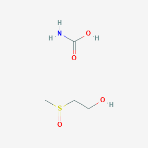 Carbamic acid;2-methylsulfinylethanol