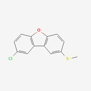 2-Chloro-8-(methylsulfanyl)dibenzo[b,d]furan