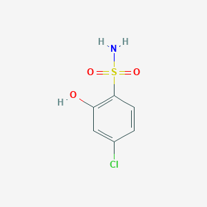 B1429863 4-Chloro-2-hydroxybenzenesulfonamide CAS No. 1243372-63-5