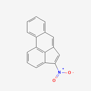 molecular formula C16H9NO2 B14298641 4-Nitroacephenanthrylene CAS No. 114790-07-7