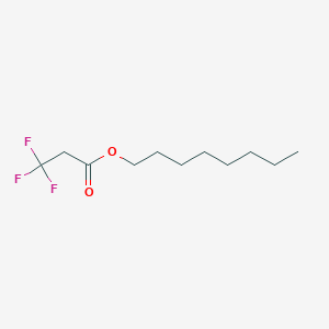 molecular formula C11H19F3O2 B14298671 Octyl 3,3,3-trifluoropropanoate CAS No. 116044-36-1