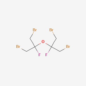 1,3-Dibromo-2-[(1,3-dibromo-2-fluoropropan-2-yl)oxy]-2-fluoropropane