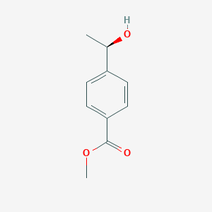 B142987 methyl 4-[(1R)-1-hydroxyethyl]benzoate CAS No. 128310-70-3