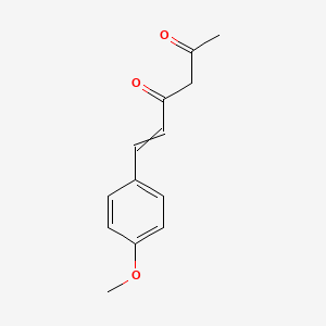 6-(4-Methoxyphenyl)hex-5-ene-2,4-dione