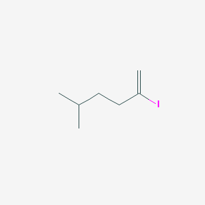 2-Iodo-5-methylhex-1-ene